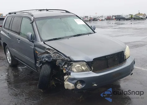 2004 Toyota Highlander Limited V6 из США, поврежденный, VIN JTEDP21A540003591